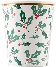 Holly Pattern Cups