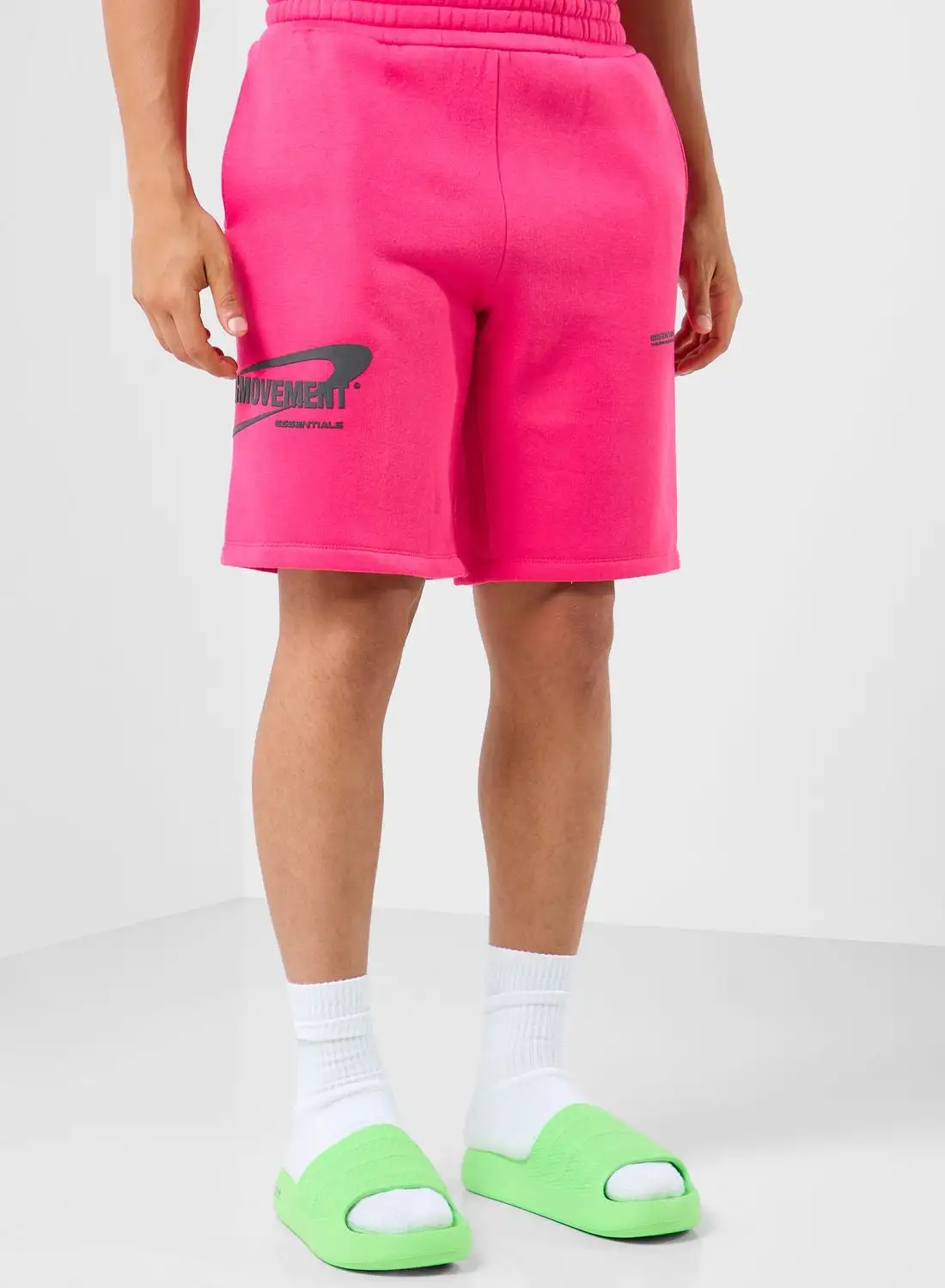 The Giving Movement Space Printed Shorts