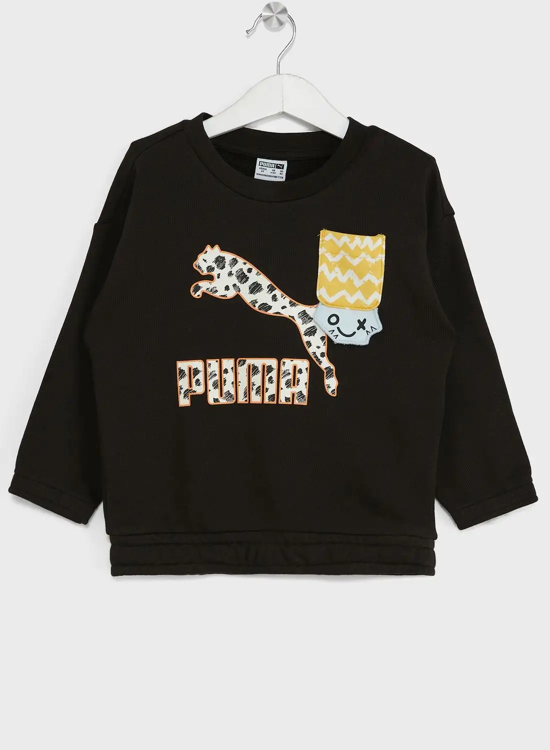 PUMA Kids Classics Mix Match Crew Tr Sweatshirt