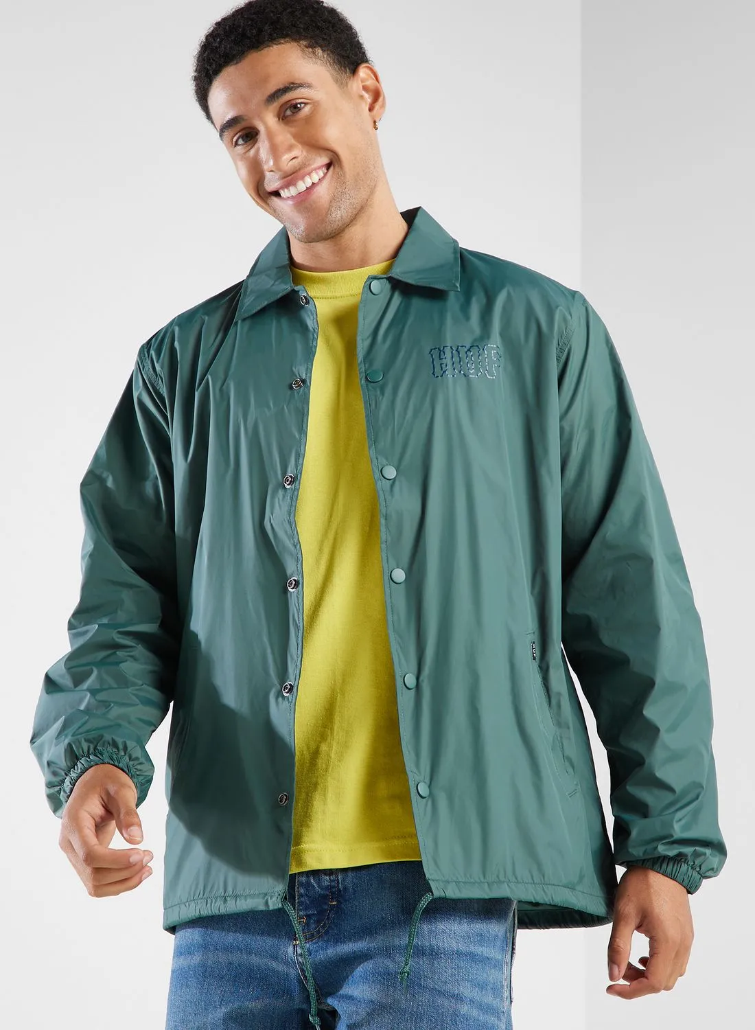 HUF Logo Coaches Jacket