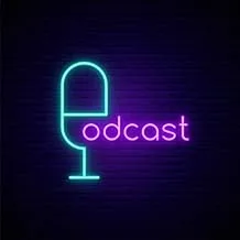 BPA Podcast Neon Light, Live Microphone, Radio, On Air, Multicolour, LED, 50x40 cm