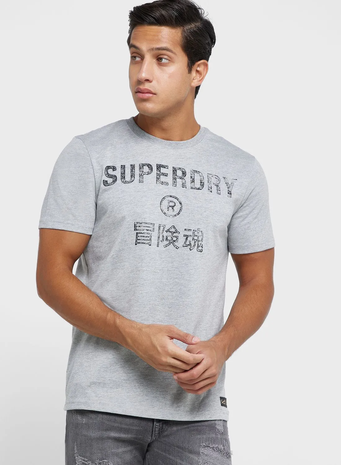 Superdry Vintage Graphic Crew Neck T-Shirt