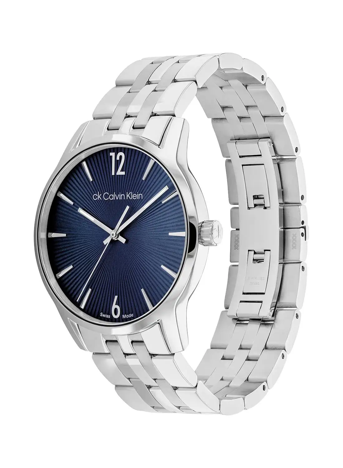 CALVIN KLEIN Men's Analog Round Shape Stainless Steel Wrist Watch 25000051 - 40 Mm