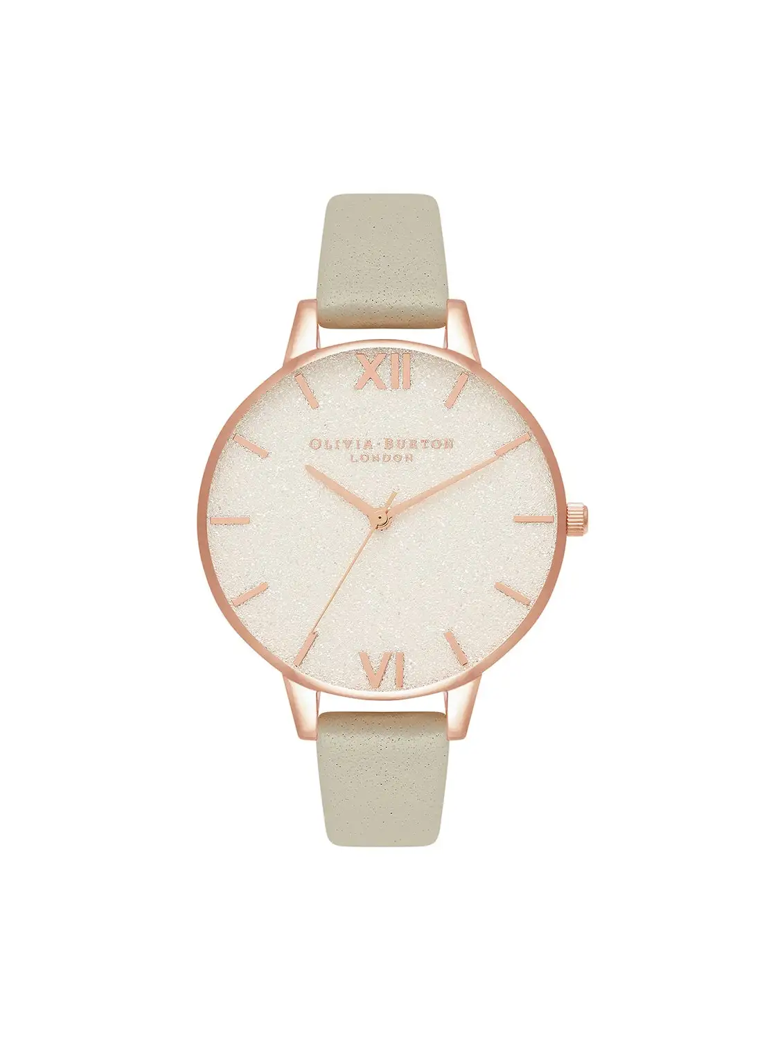 OLIVIA BURTON Women's Analog Round Shape Stainless Steel Wrist Watch OB16GD89 - 38 Mm