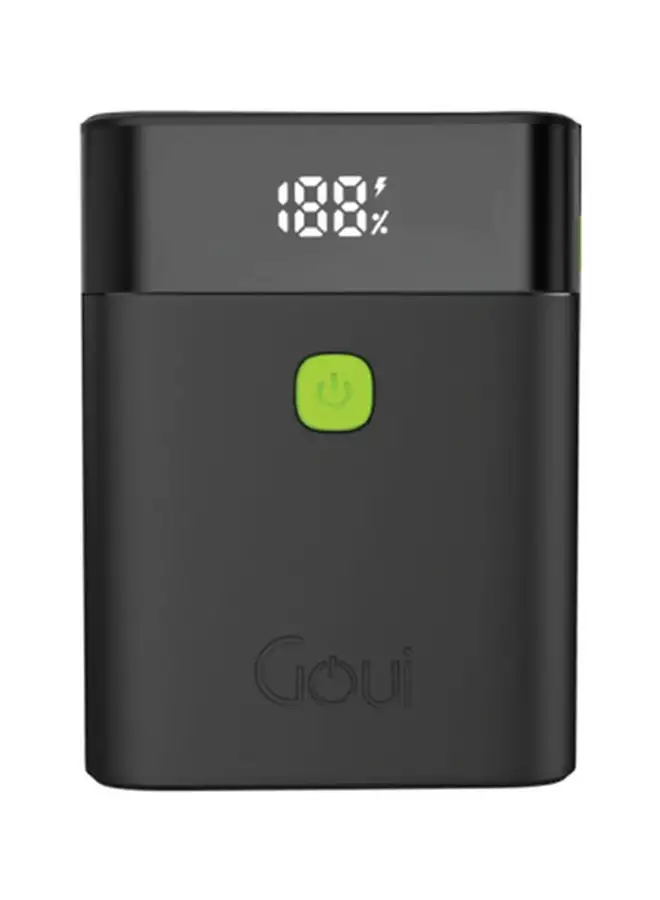 Goui 10000 mAh Power Bank With Super Fast Power Delivery PD Technology Black