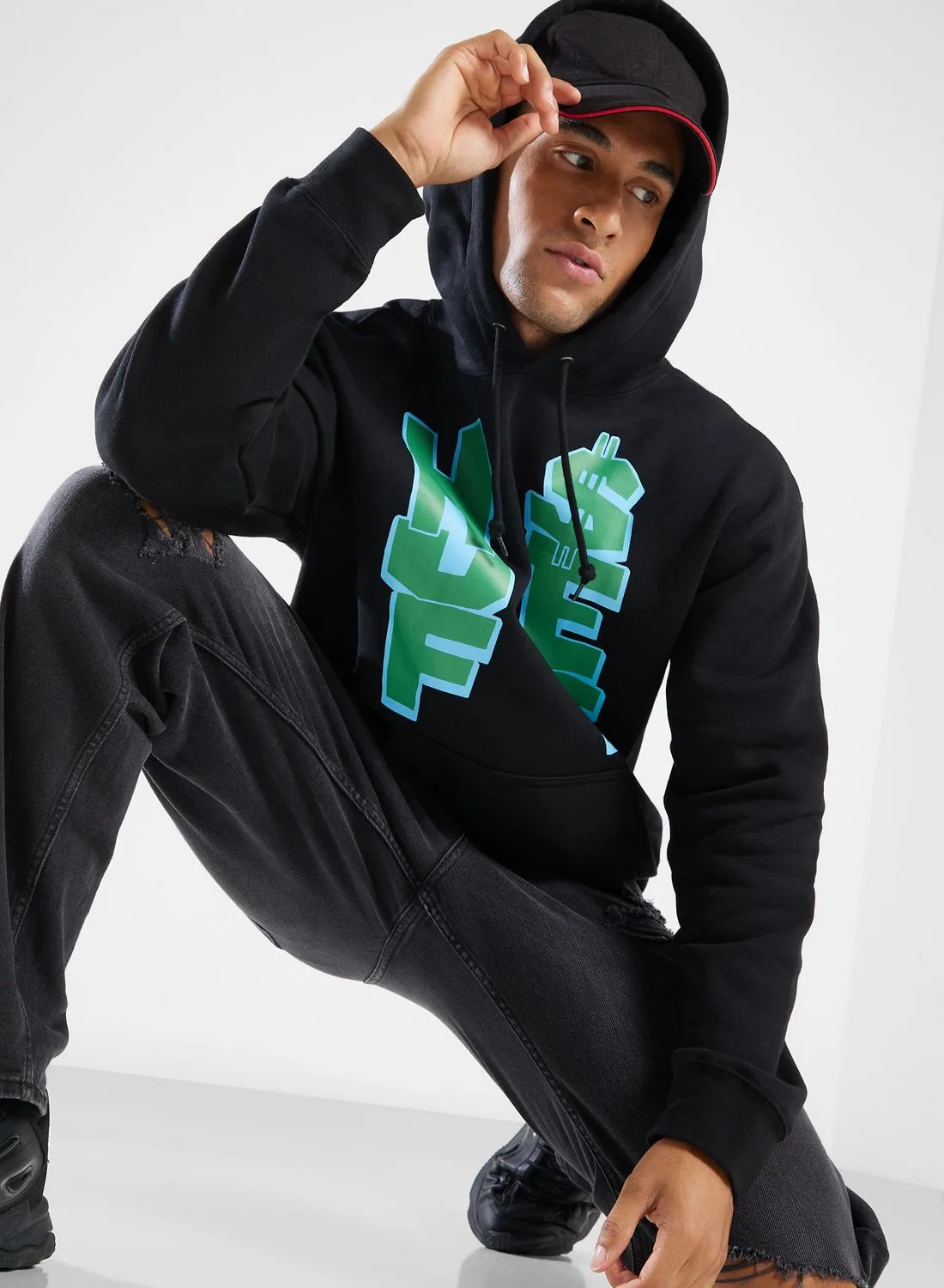 HUF Anthem Logo Hoodie