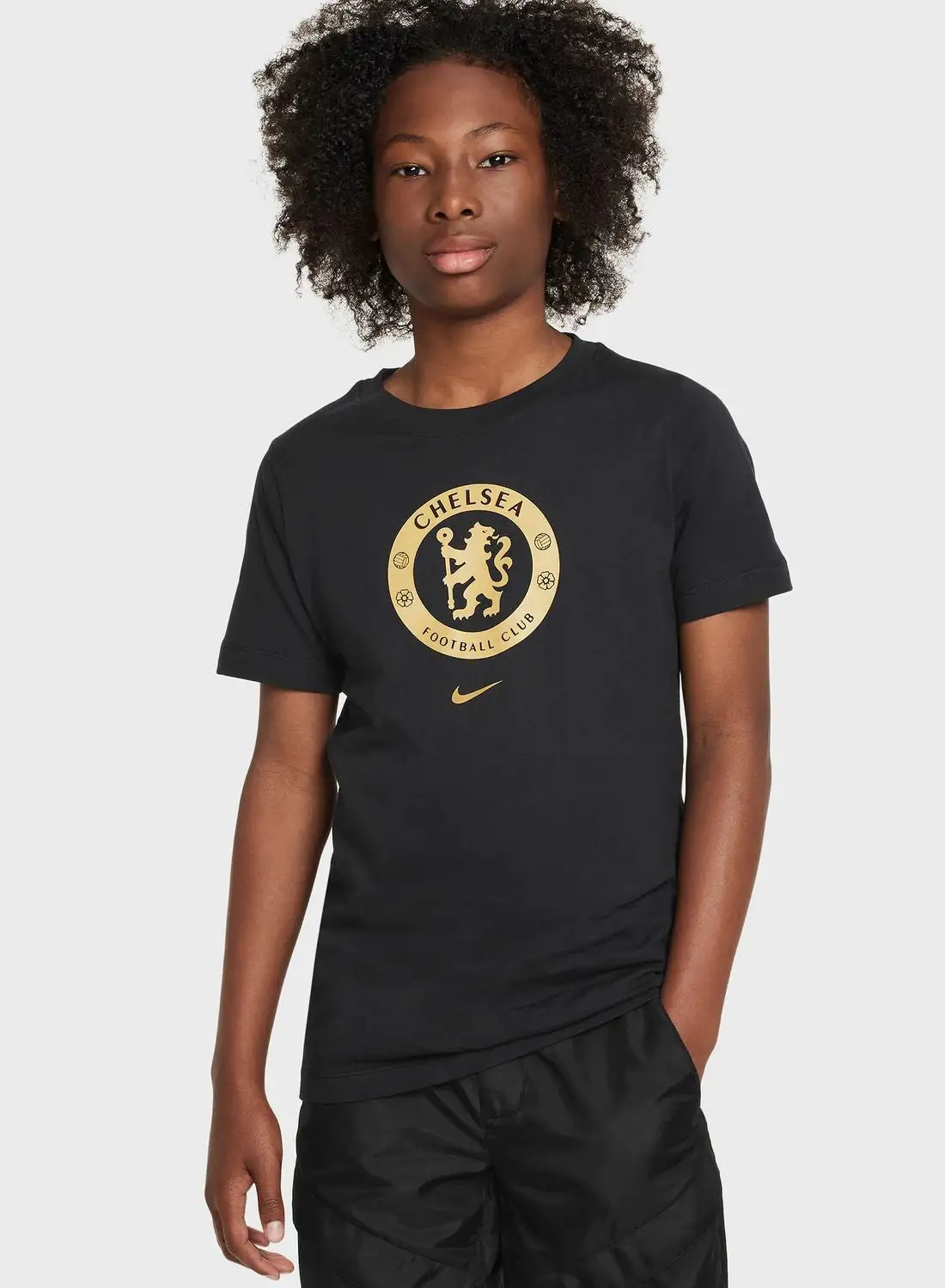 Nike Kids Chelsea Fc Crest T-Shirt