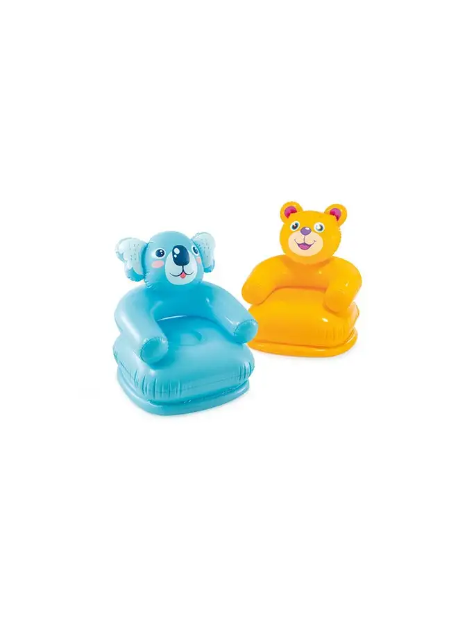 INTEX 1- Piece Happy Animal Chair Style May Vary Assorted 64cm