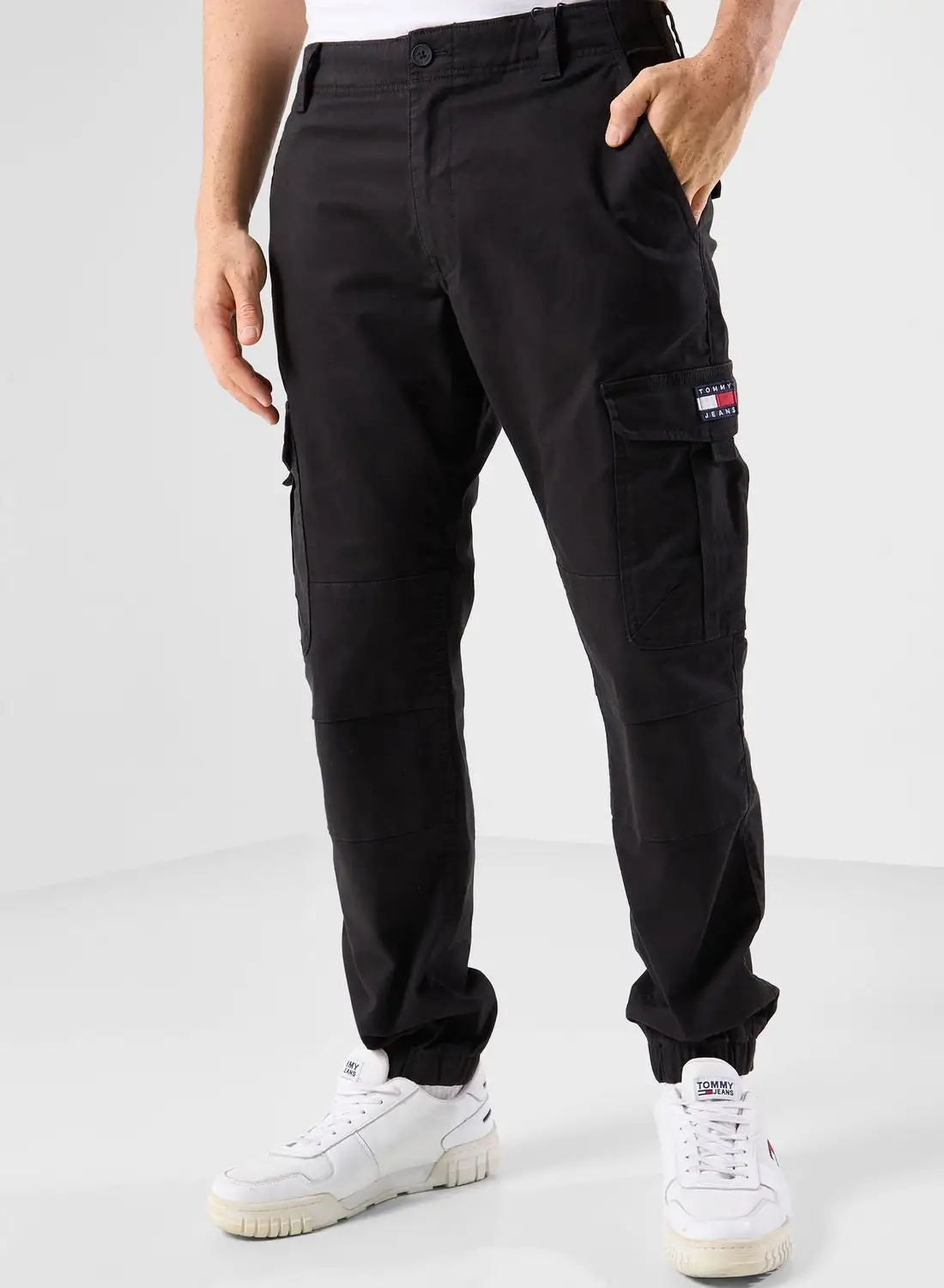 TOMMY JEANS Essential Relaxed Straight Fit Pants