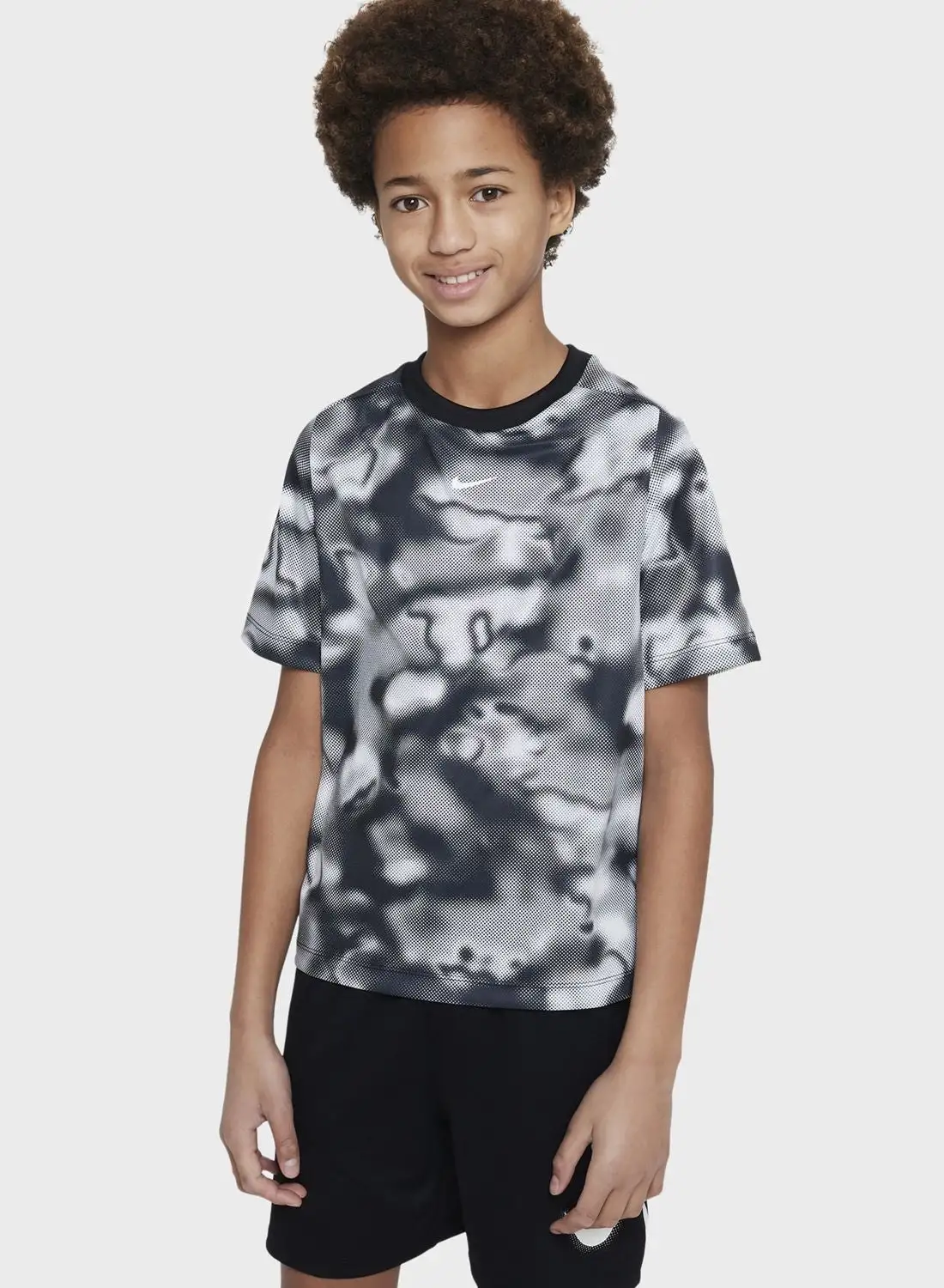 Nike Kids All Over Printed Dri-Fit Multi T-Shirt