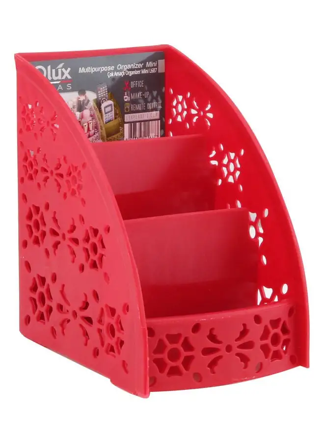 QLUX Mini Multibox Organizer Red