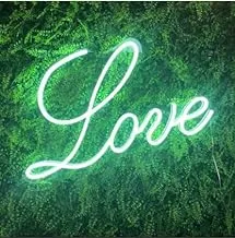 BPA Love Neon Light, Relationship, Living Room, Green, LED, 50x25 cm