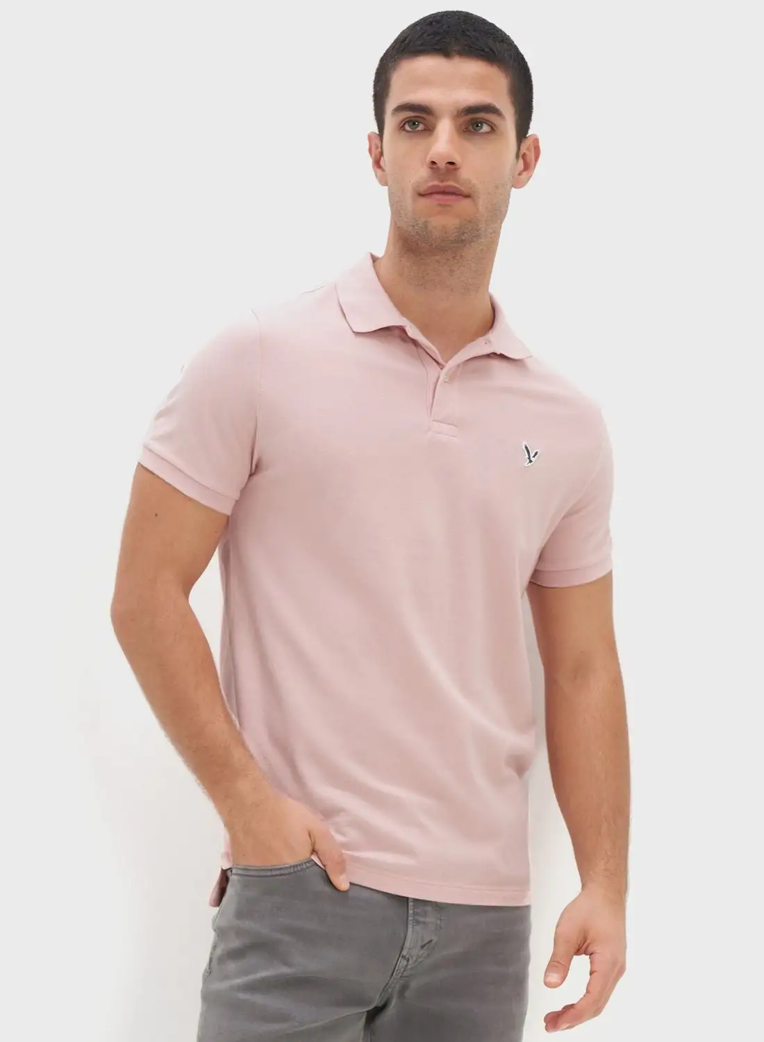 American Eagle Logo Polo