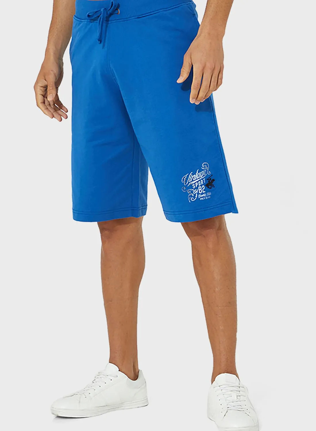 bhpoloclub Logo Drawstring Shorts