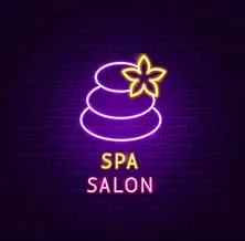 BPA Spa Salon Neon Light, Massage, Relax, rest, Multicolour, LED, 40x50 cm