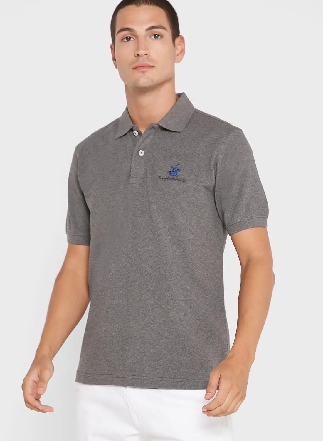 bhpoloclub Embroidered Logo Polo