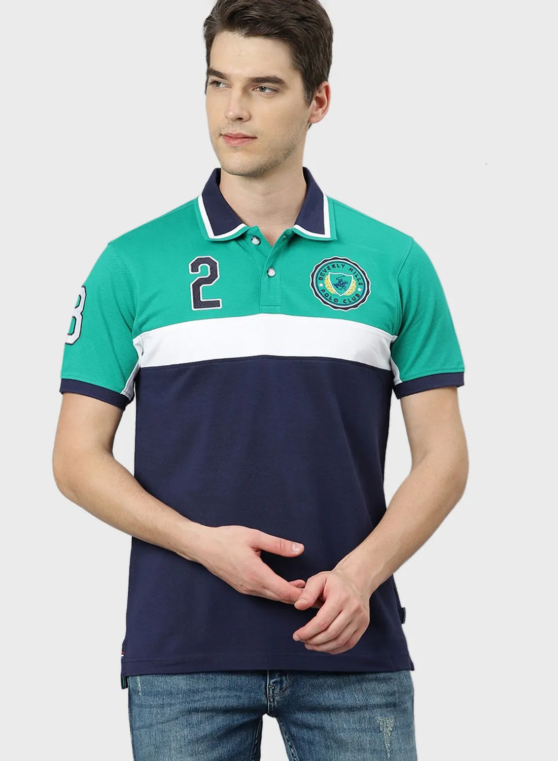 bhpoloclub Stripe Polo