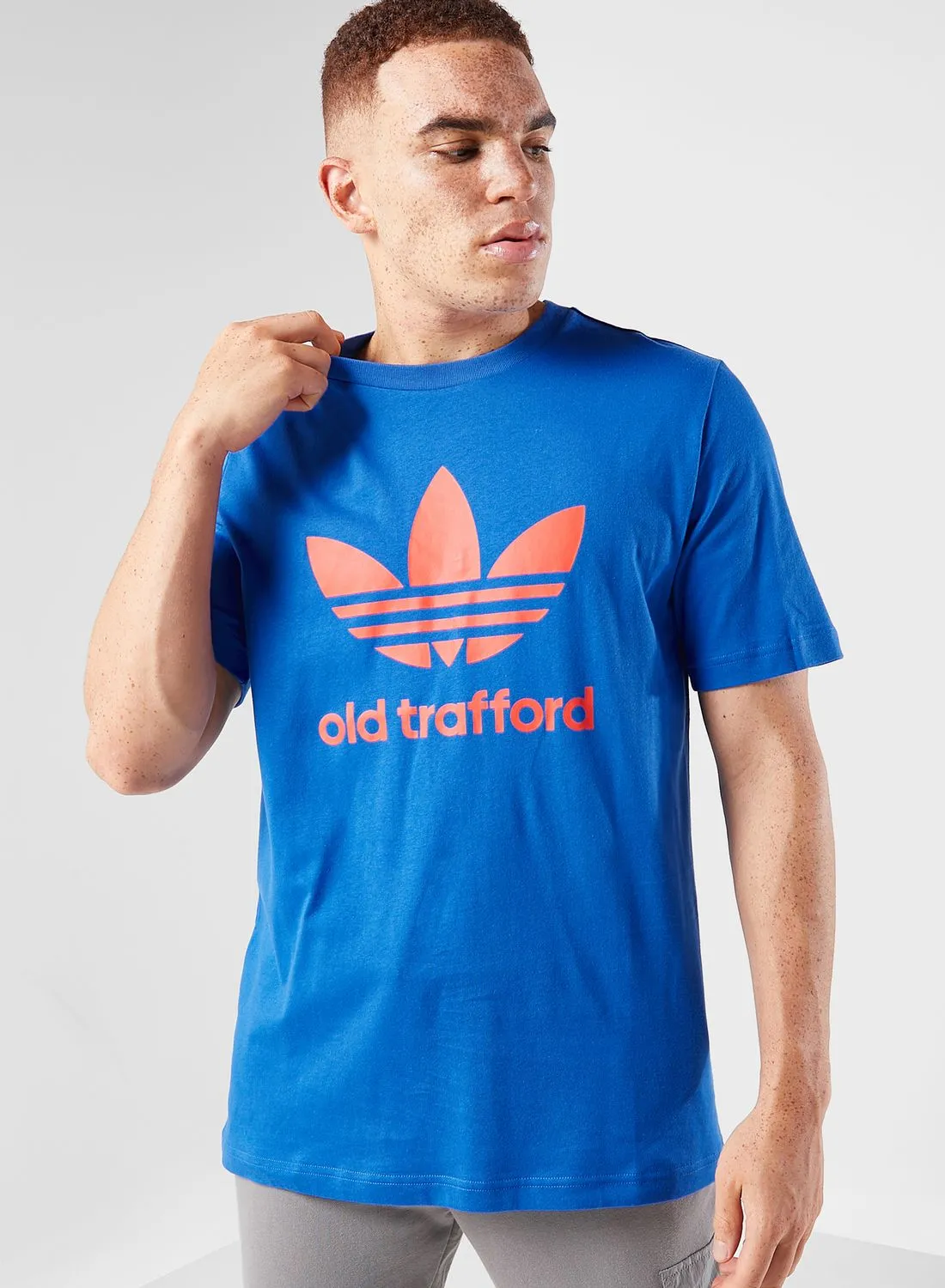 adidas Originals Manchester United Trefoil T-Shirt