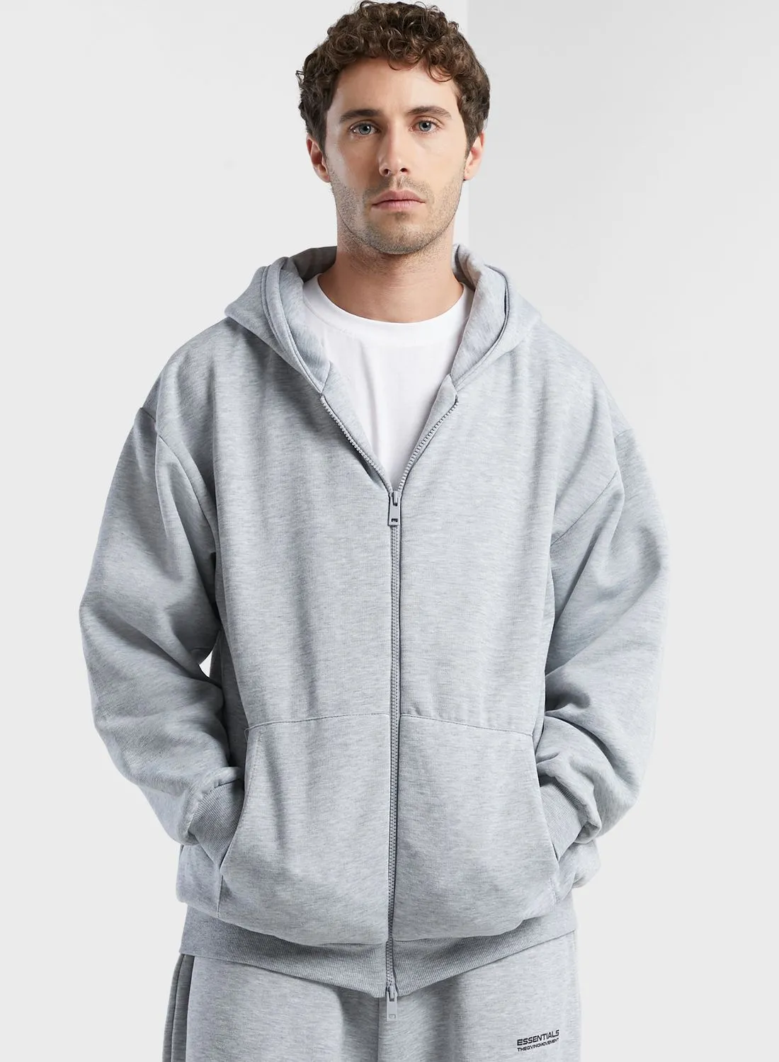 The Giving Movement Lounge Oversized Zip Hoodie