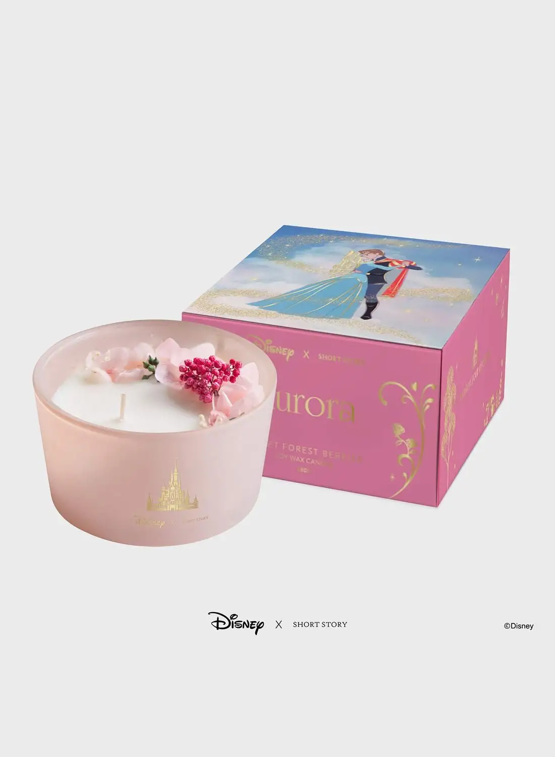 Short Story Disney Aurora & Phillip Candle