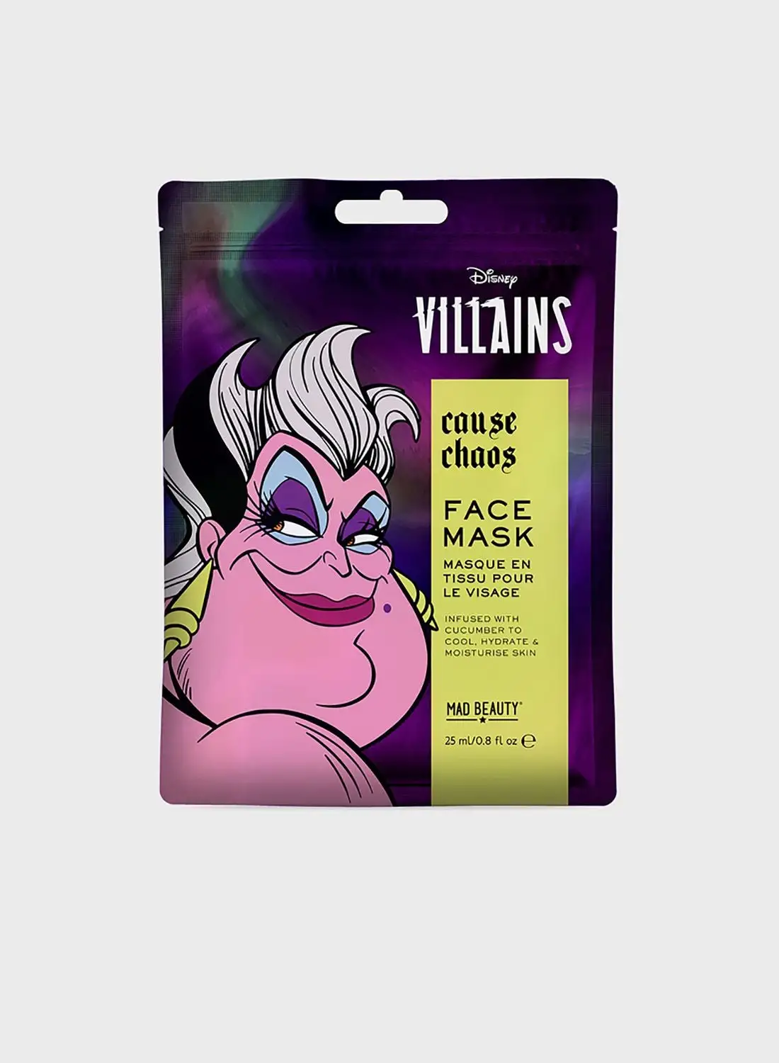 Mad Beauty Pop Villains Cosmetic Sheet Mask Ursula