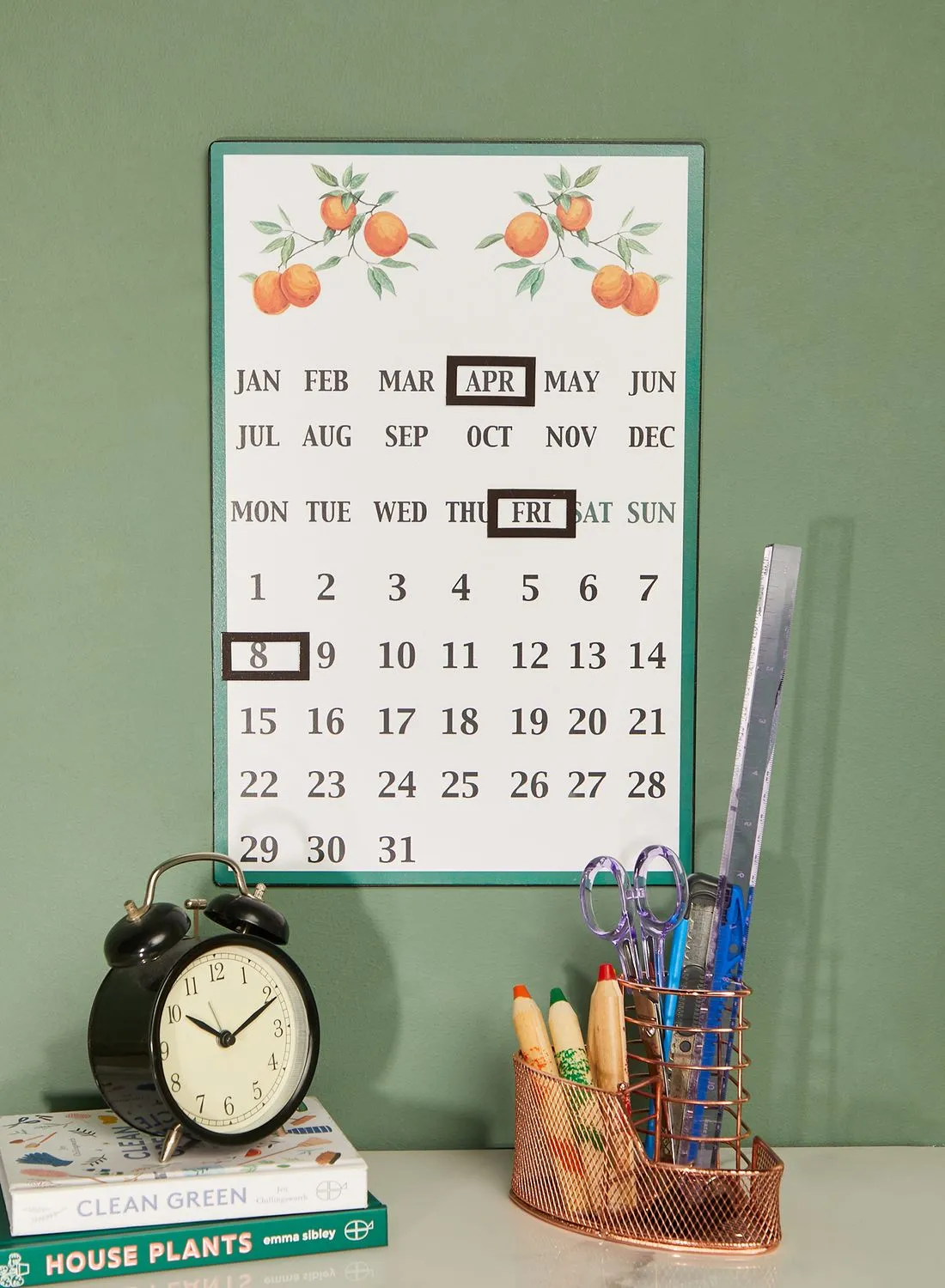 Premier Orange Grove Magnetic Calendar