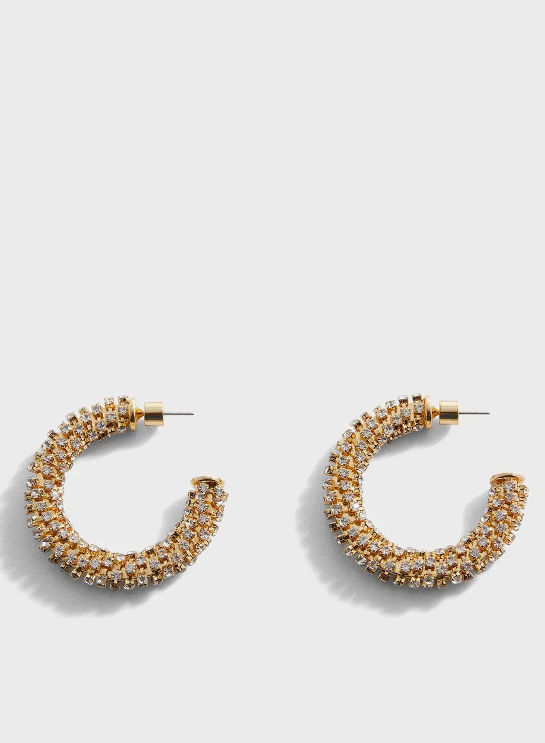 MANGO Galvez Hoop Earrings