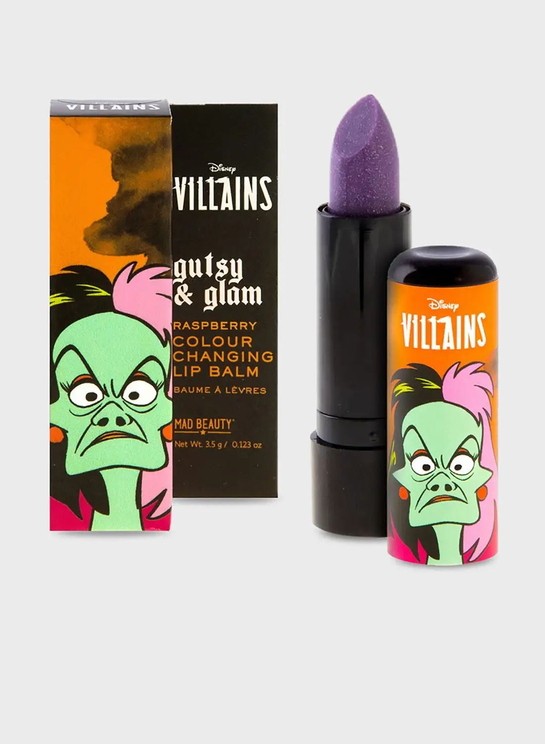 Mad Beauty Pop Villains Cruella Colour Changing Lip Balm