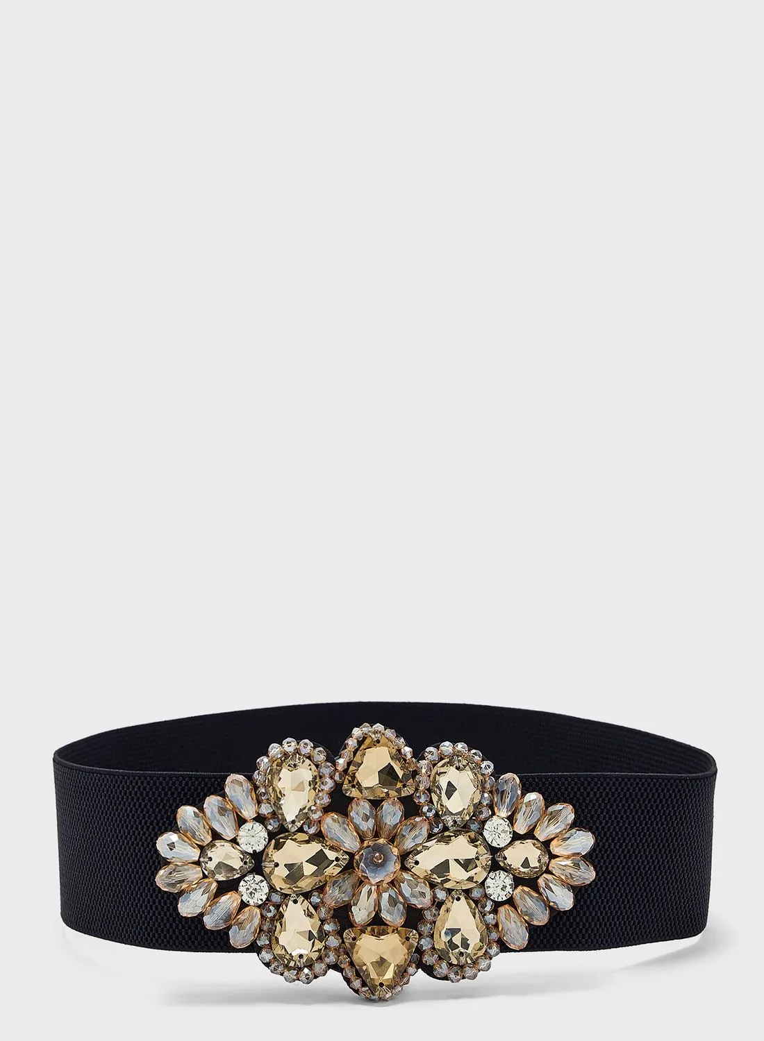 Ella Limited Edition Statement Jeweled Elastic Belt