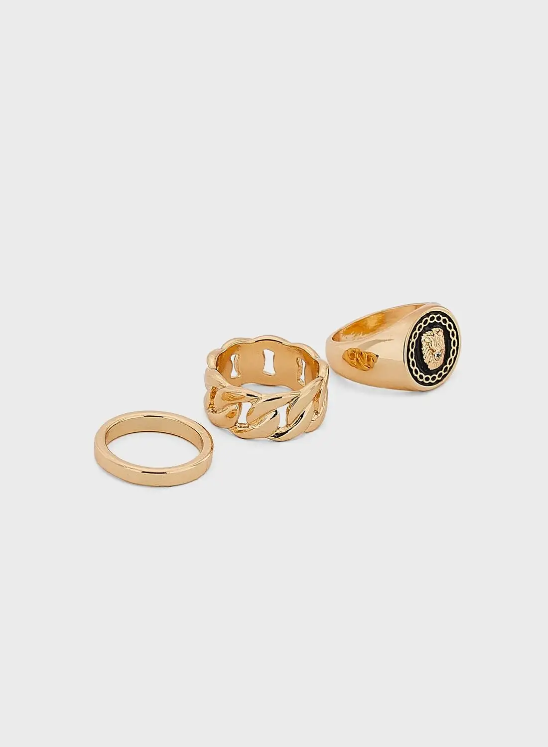 ALDO Woe Rings Set