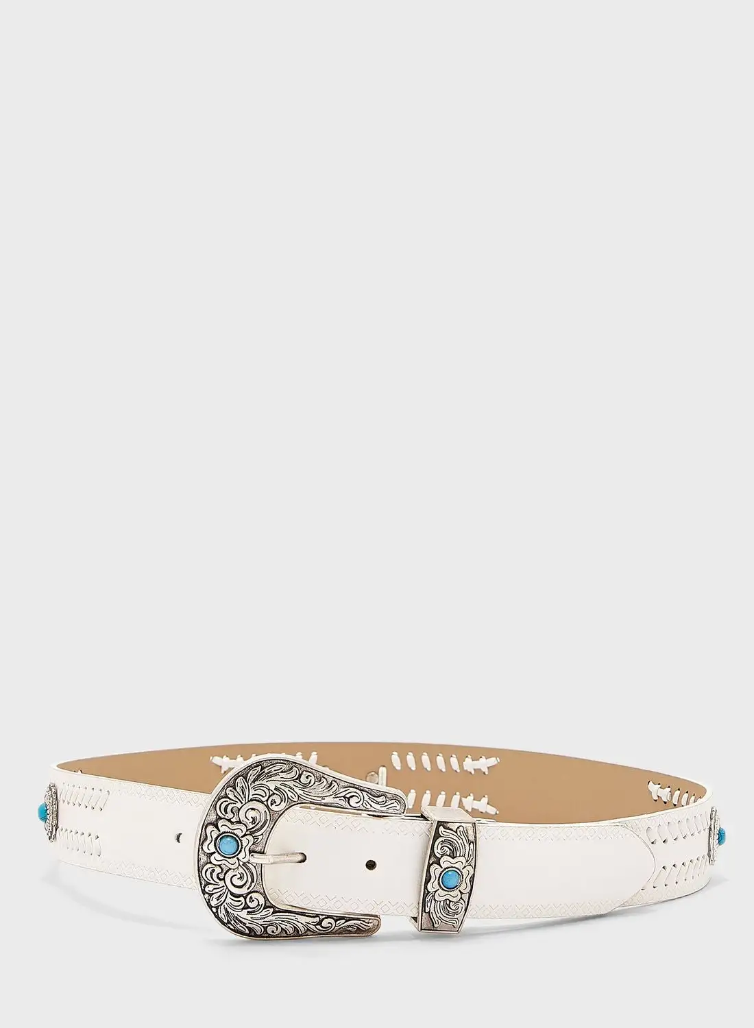 ONLY Pearl Buckle Belt