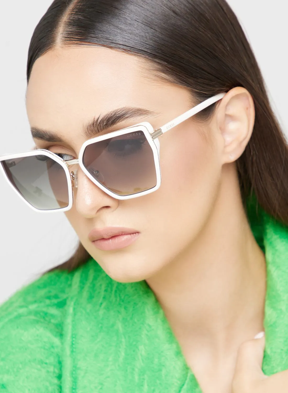 GUESS Pentagon Sunglasses