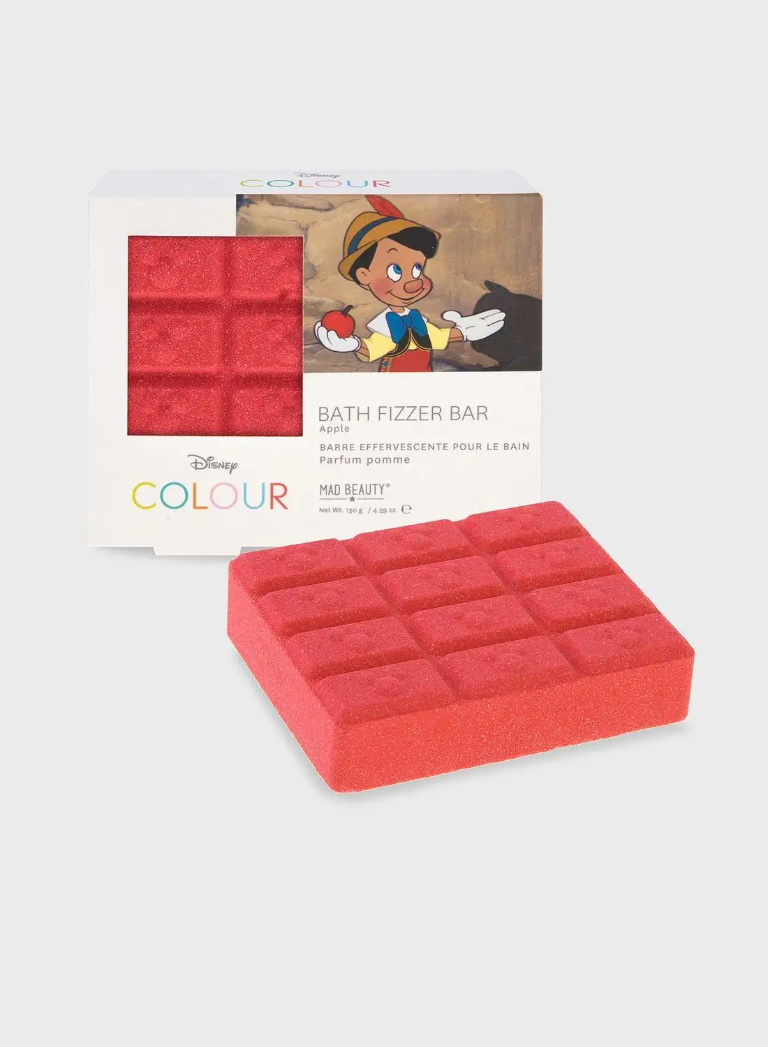 Mad Beauty Colour Bath Fizzer Bar Pinocchio