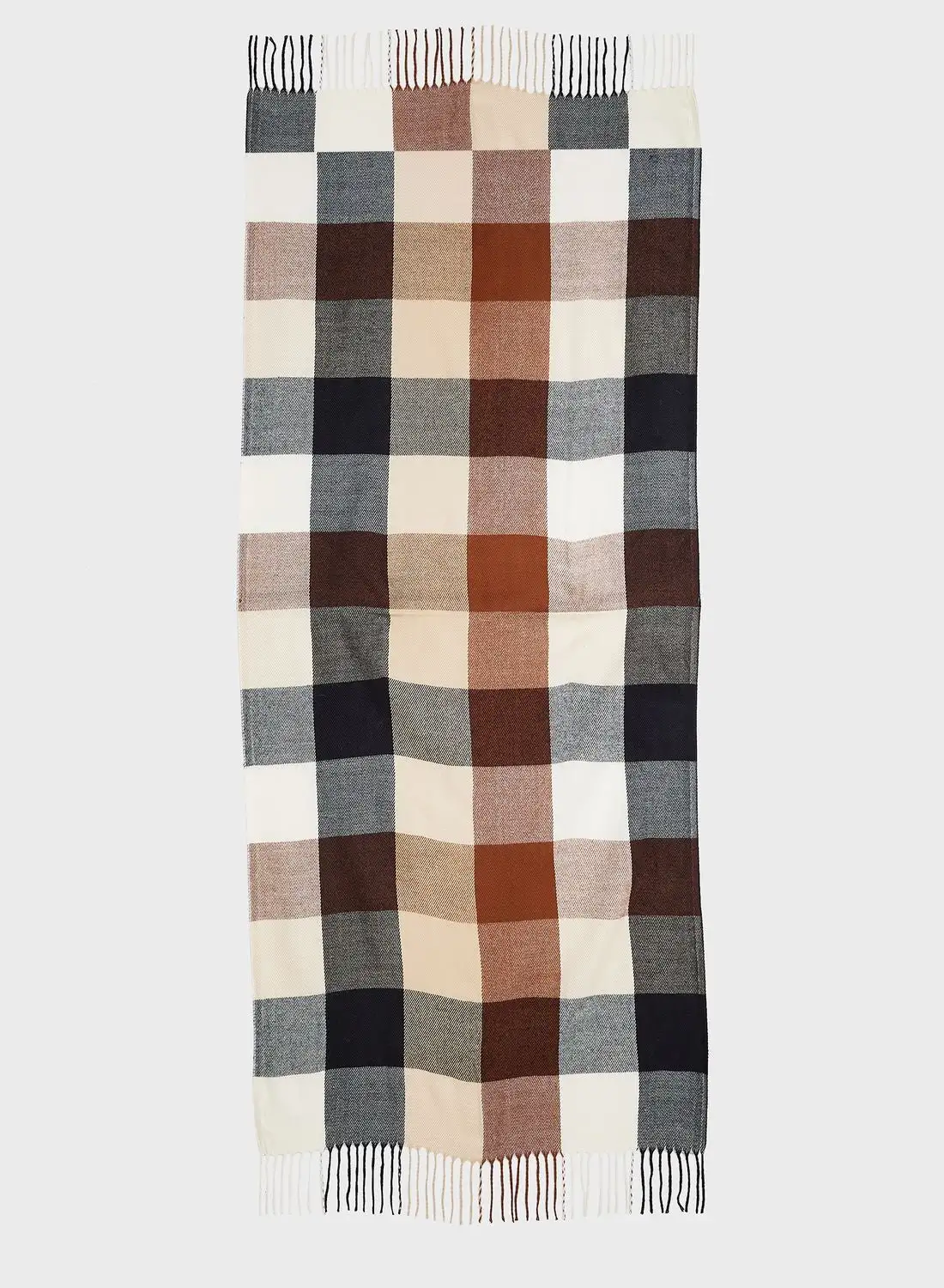 ONLY Onlannali  Check Weaved Scarf