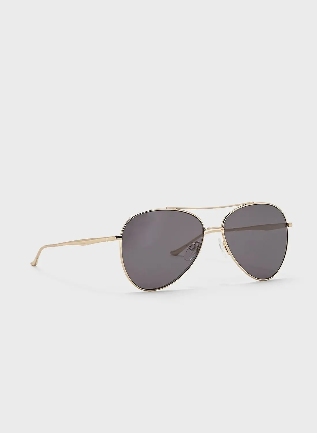 DKNY Aviator Shape Sunglasses