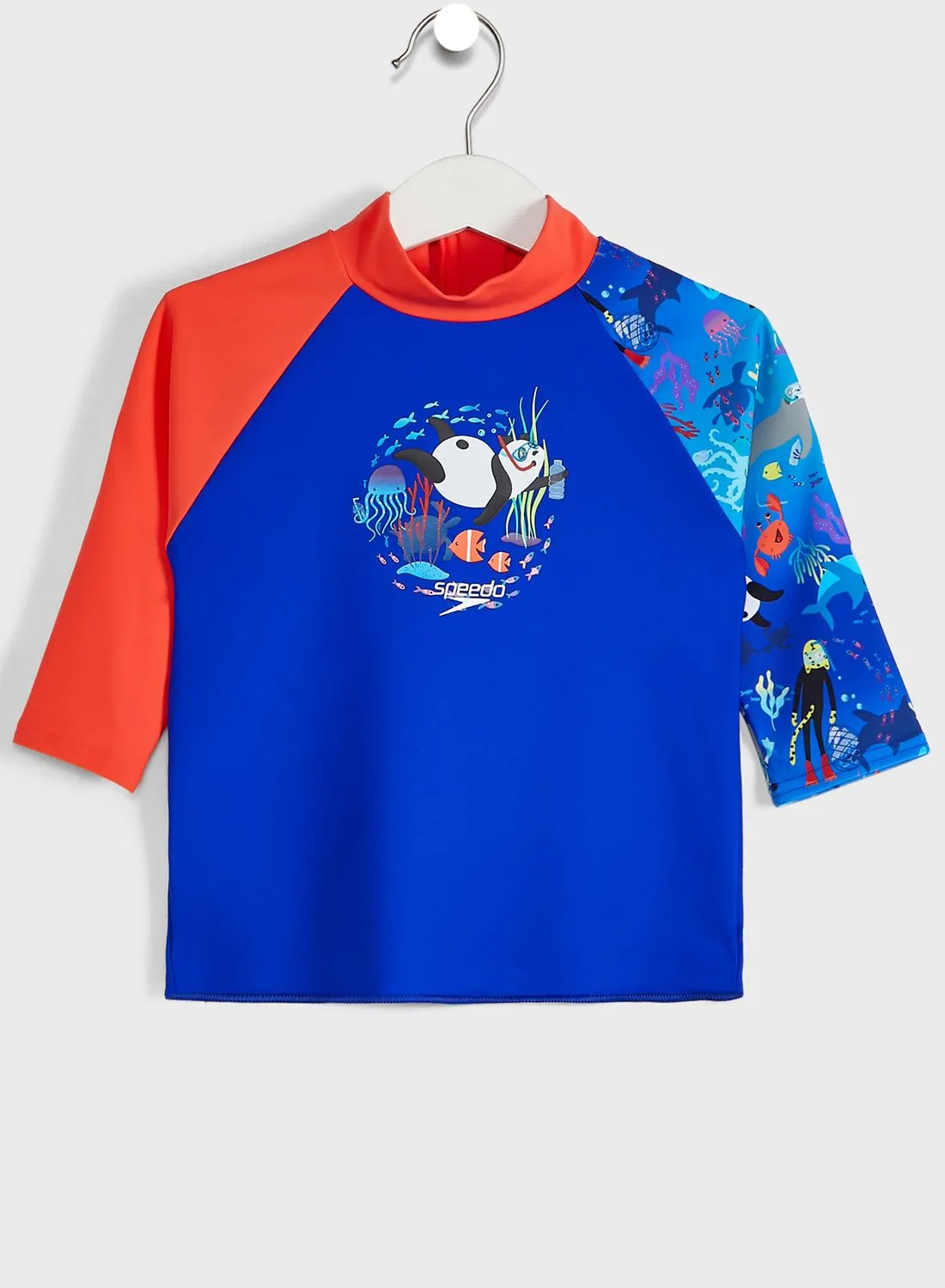 speedo Infant Logo Printed Rashguard