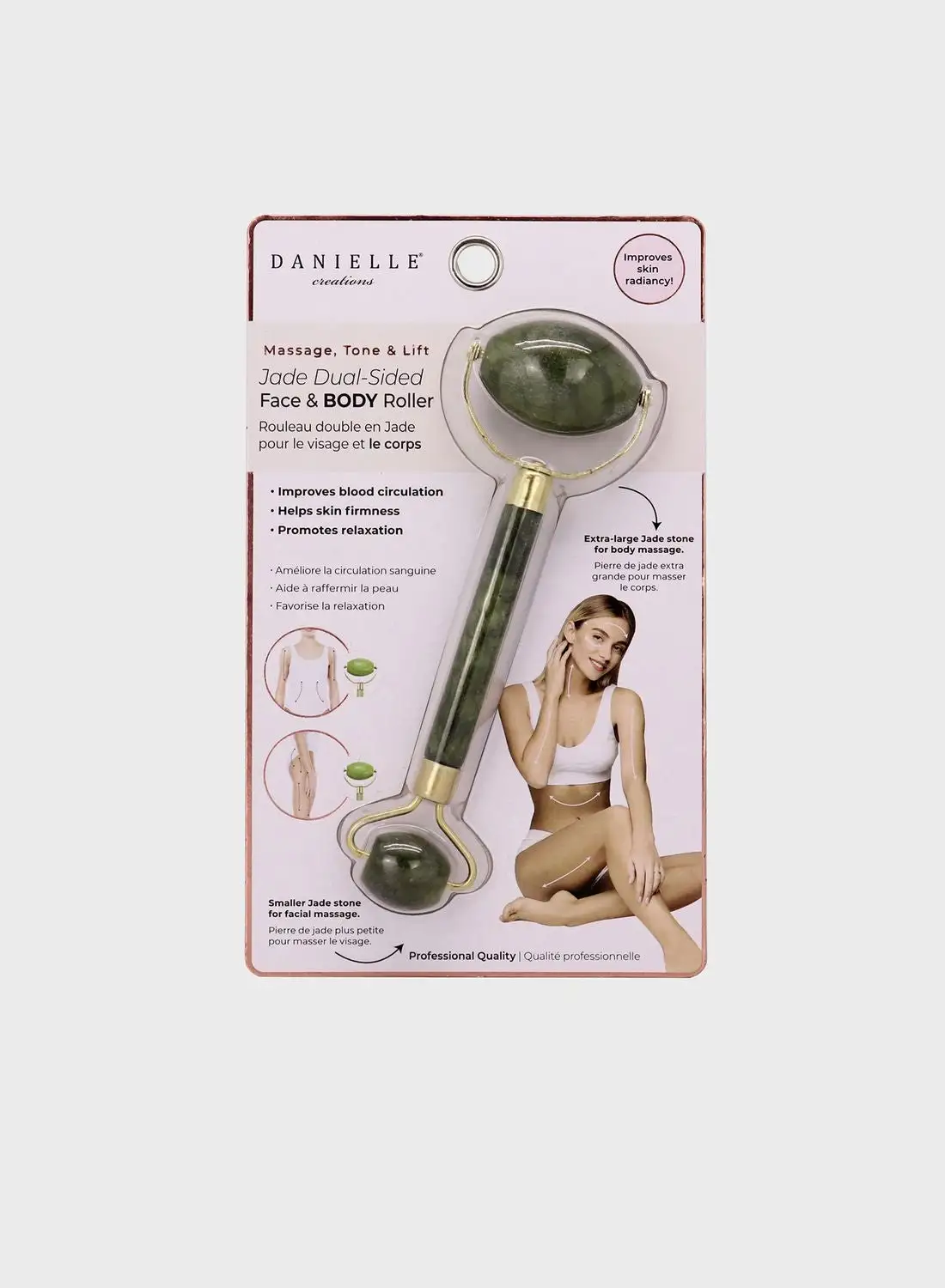 Danielle Creations Large Body & Face Jade Roller