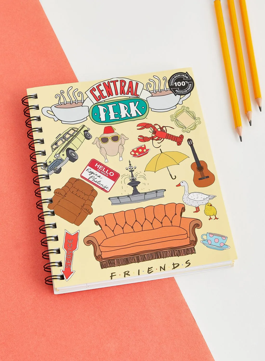 Typo A5 Friends Central Perk Notebook