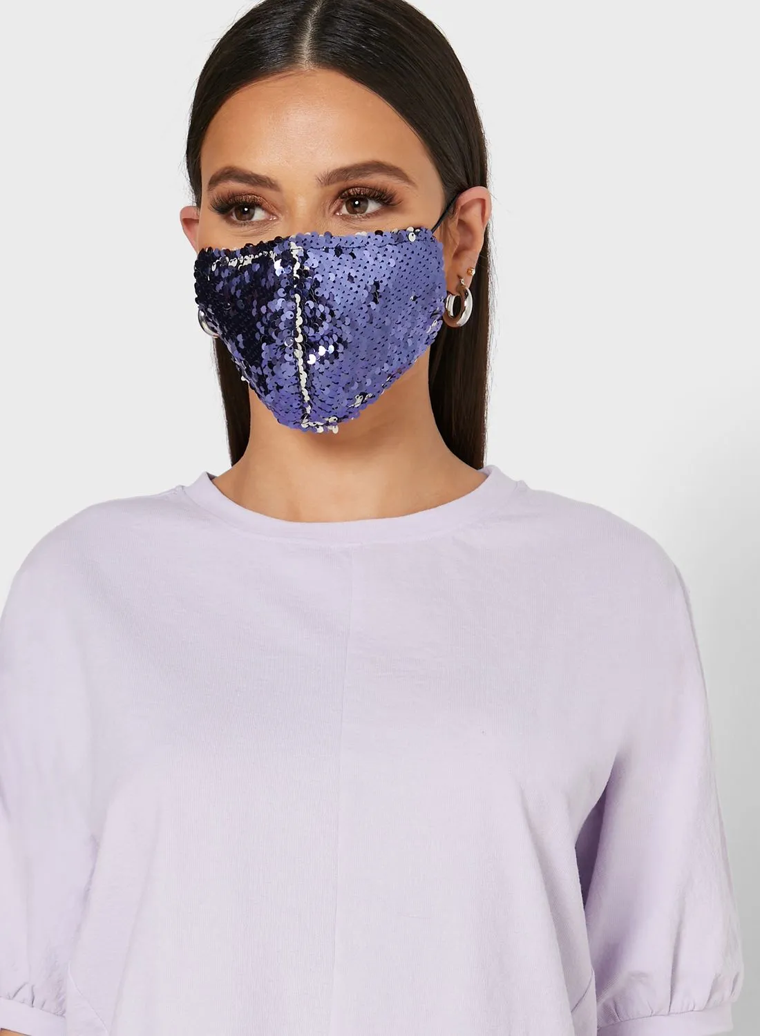 قناع Si Masks الملون بالترتر