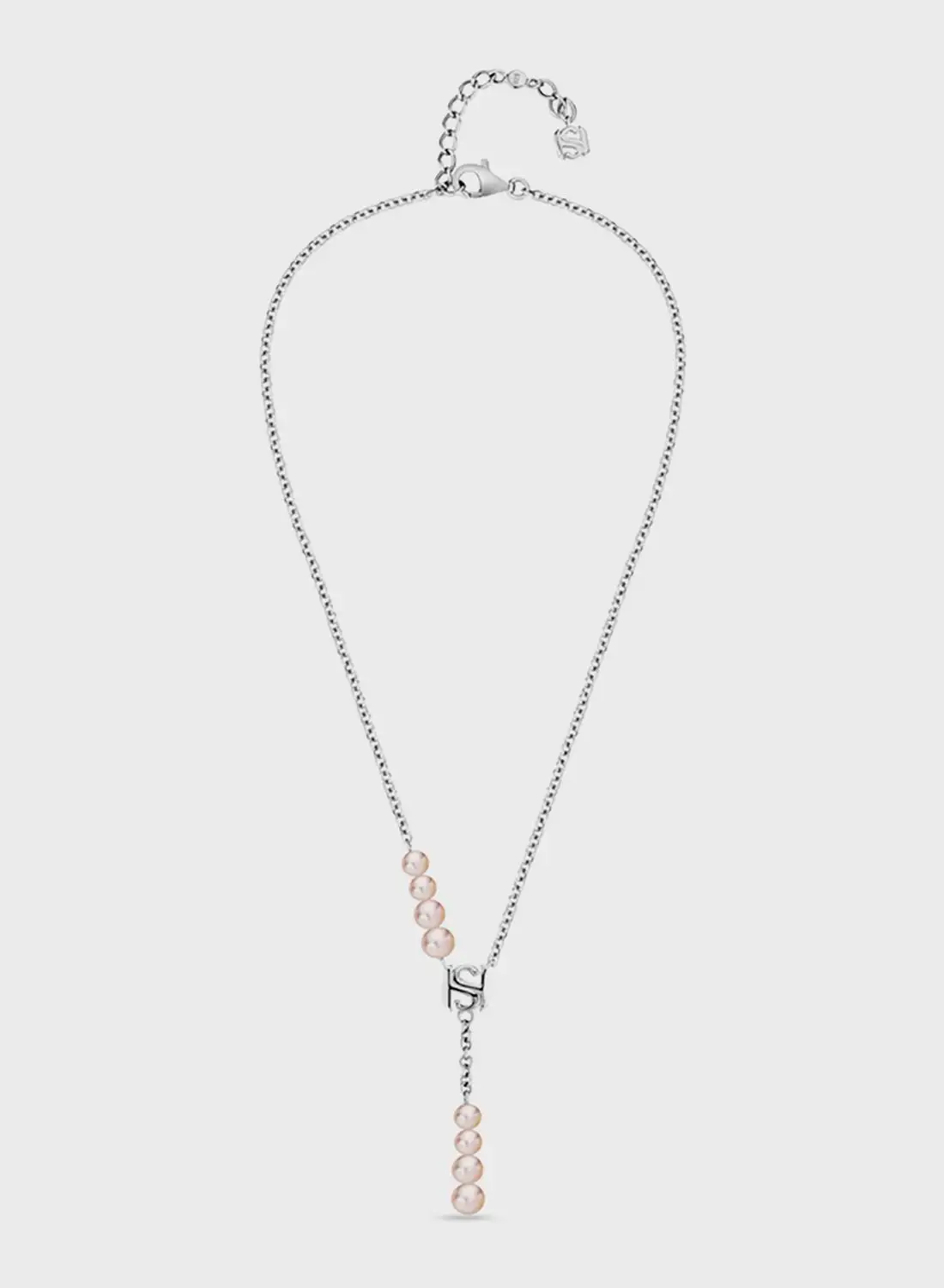 Saint Honore Paris Y Style Pink Frewater Pearls Necklace