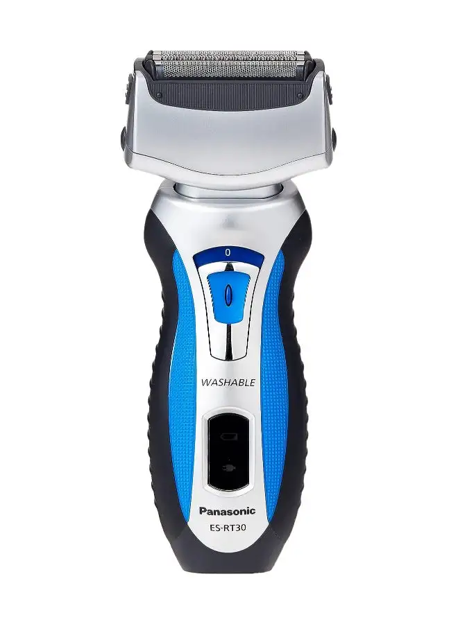 Panasonic ES-RT30 Rechargeable Blade Shaver For Men Grey/Blue