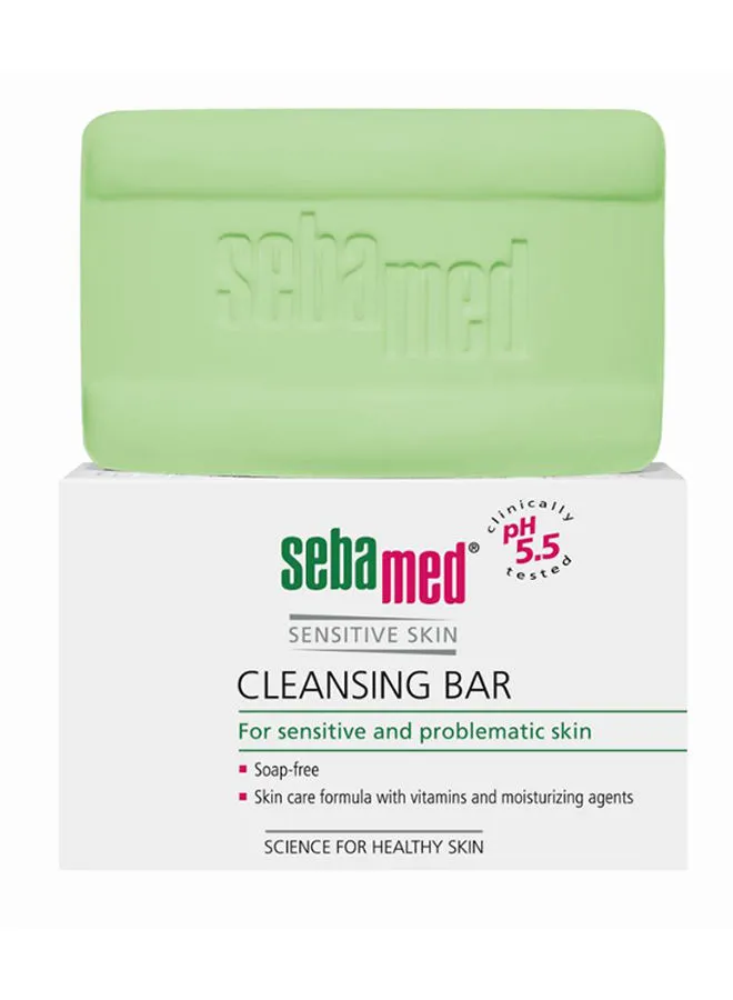 Sebamed Soap Free PH 5.5 Cleansing Bar Green 150grams