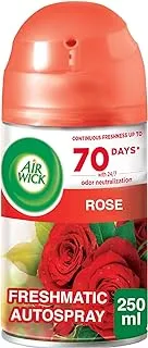 Air Wick Air Freshener Freshmatic Refill Rose, 250ml