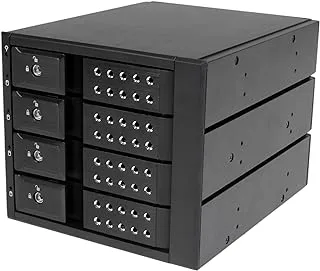 StarTech StarTech.Com 4-Bay Mobile Rack Backplane - Trayless Hot Swap For 3.5In Sas Ii/Sata Iii 6 GBps Hdd (Hsb4Satsasba)