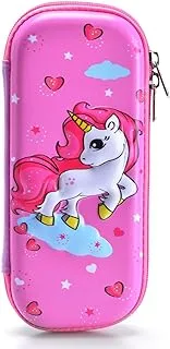 Eazy Kids 3D Pencil Case Unicorn Pink, EZ_PBX_06