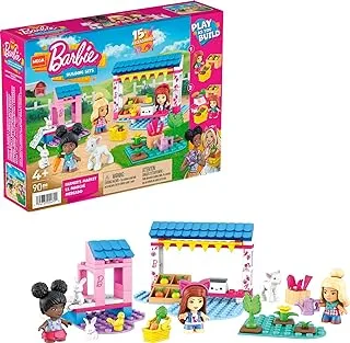 MEGA Barbie Farmer's Market building set (90 pieces)