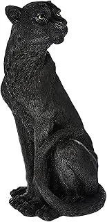 Design Toscano Pensive Panther Black Jaguar Statue