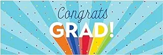 Rainbow Grad Giant Party Banner 20In X 60In 1Ct