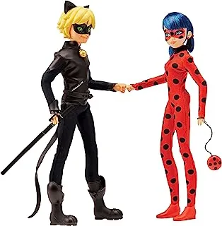 Miraculous: Tales of Ladybug and Cat Noir - Fashion Doll 2 Pack (60-50365) Black