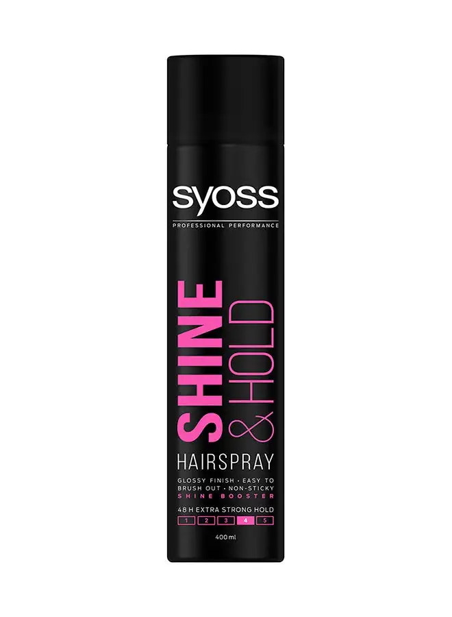 SYOSS Shine And Hold Hairspray 400ml